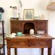 Vintage antique wooden desk