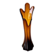Organic blown glass vase