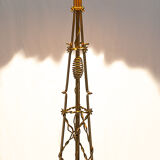 Lampadaire fer forgé, Merceris, 1950