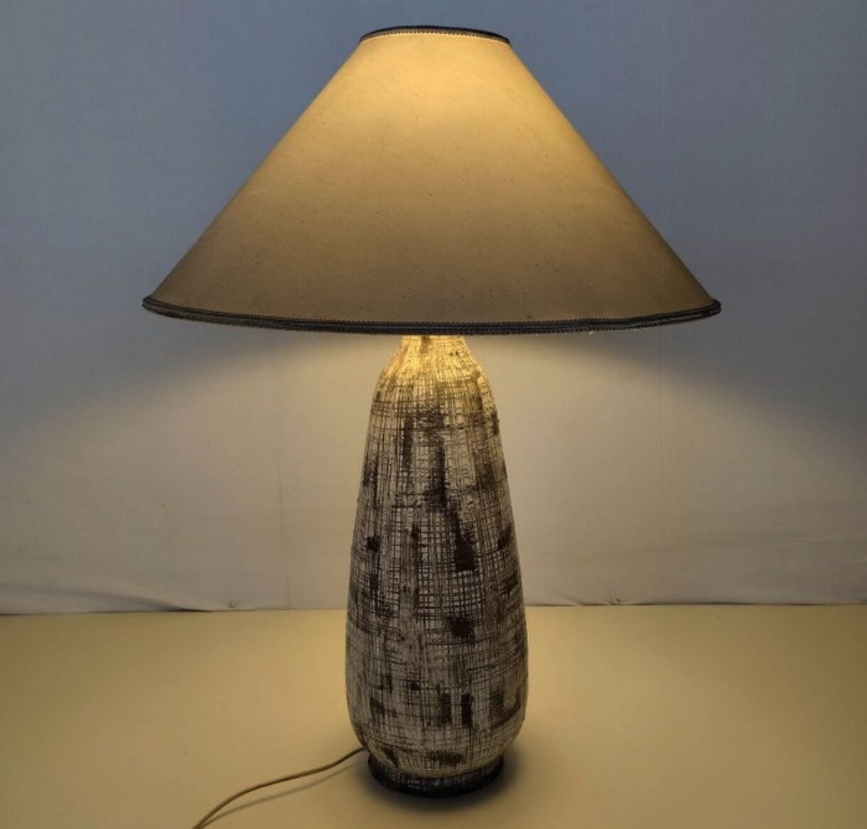 Ceramic lamp 60s - Aldo Londi - Bitossi - Italy