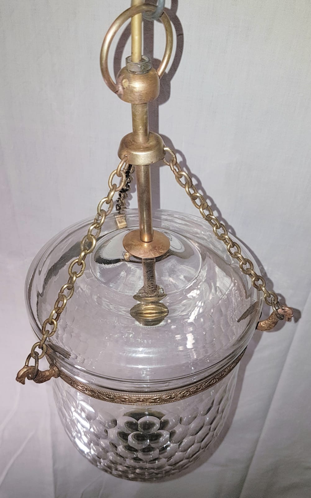 Empire-style hot air balloon chandelier