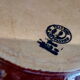 Enamelled sandstone pot