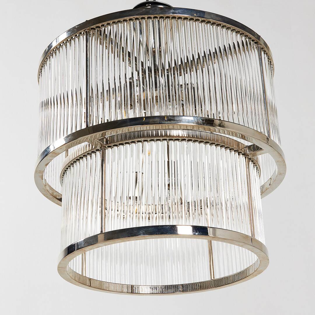 Contemporary suspension "Pasadena" in glass and metal by Eichholtz – Netherlands