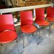 Four flor isis olaf von bohr chairs