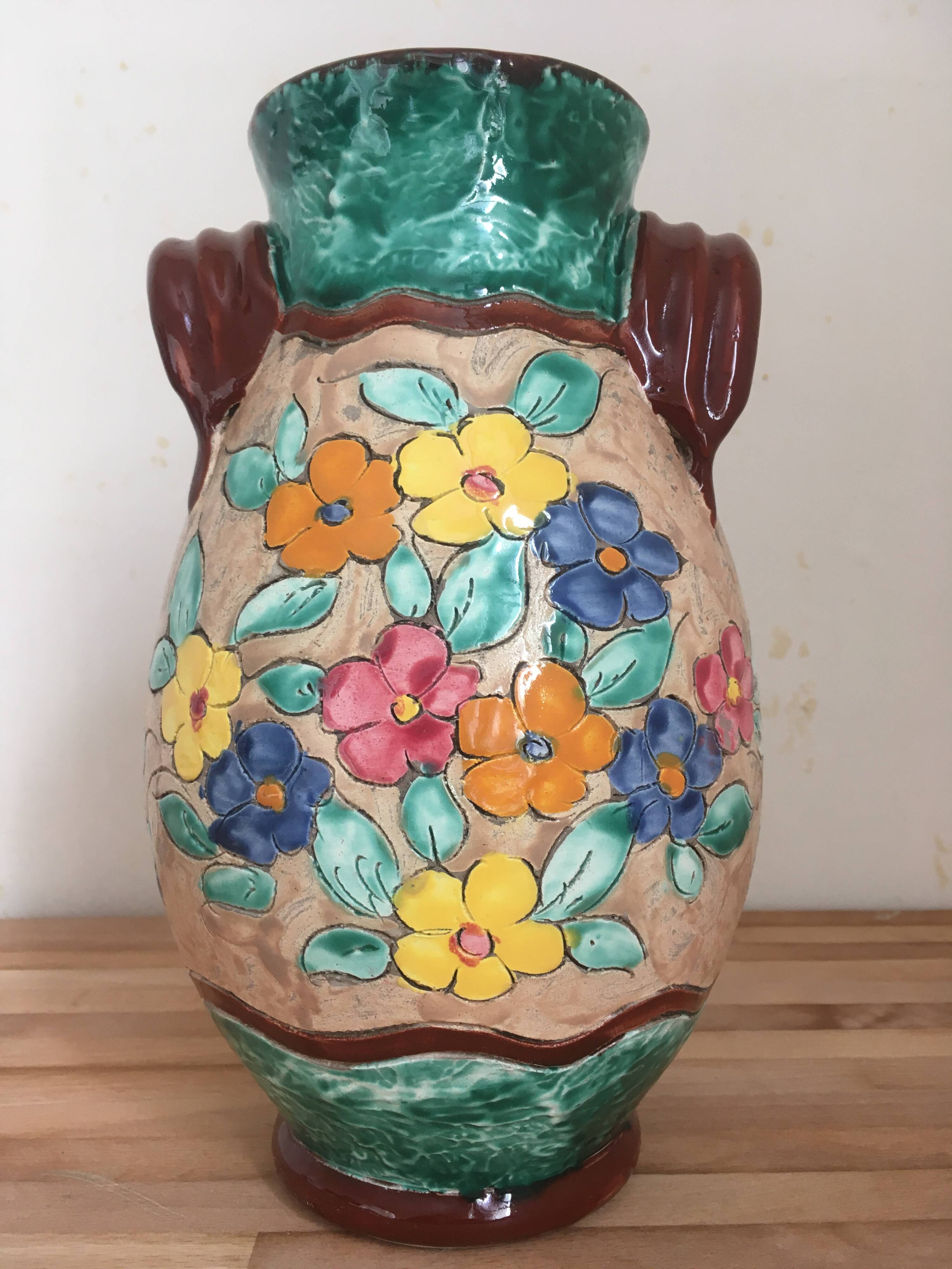 Vase Vallauris J.MASSIER