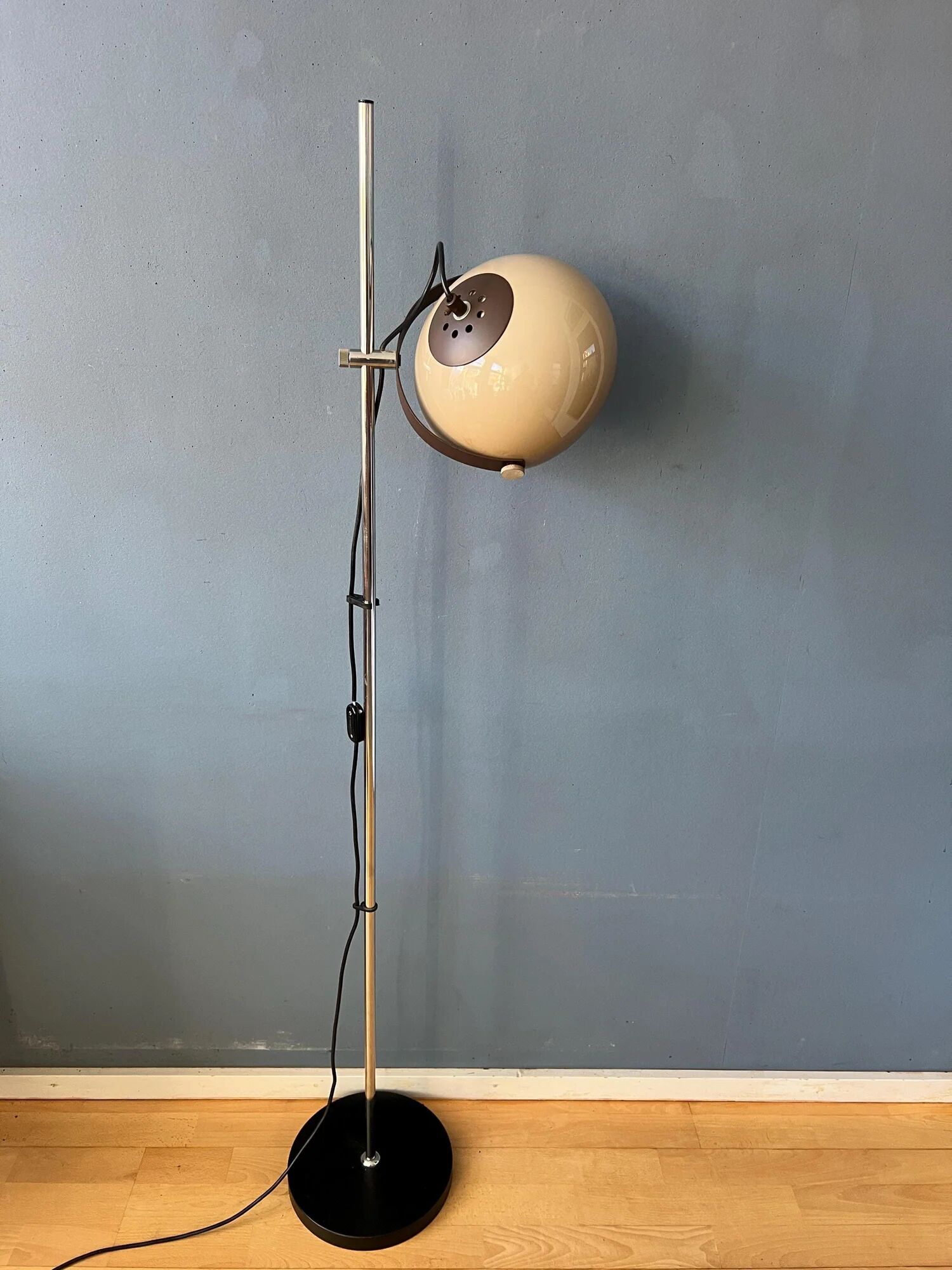 Lampadaire champignon vintage Herda space age