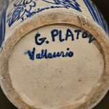 Vase in Vallauris ceramic