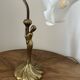 Art Deco desk lamp in bronze and brass.
