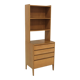 Bibliothèque scandinave en chêne, Suède, 1960