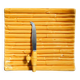 Cheese platter & bamboo barbotine knife. 1960