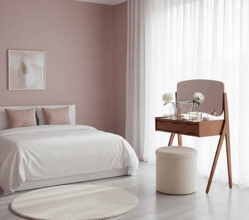 Vintage Danish Dressing Table from Ølholm Furniture Factory, 1960s