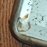 Old triptych mirror/barber mirror