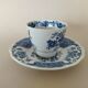 Ridgway "Windsor" English mocha cups blue