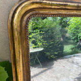 Louis Philippe mirror gilded 141x86