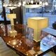 Pair of Wooden Living Room Table Lamps