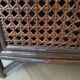 Retro-vintage-Low sideboard-library - cane-wood-rattan-1960s