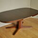 Oval table Baumann with 2 extensions