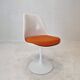 Knoll Marble Dining Table With 5 Chairs by Eero Saarinen, 1960s