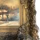 Peinture à l'huile d'un paysage