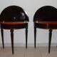 Pair of bedside half-moon