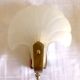 Pair of shell sconces