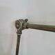 Silver brass architect's lamp