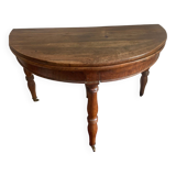 old half moon table