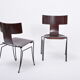 Paire de chaises de salle à manger Anziano Vintage par John Hutton pour Donghia