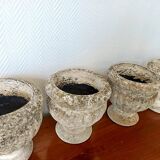 Antique Medici stone planters