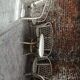 Set living room armchairs sofa, table and seamstress in vintage rattan