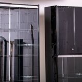 Set of Olinto book cases designed by Kazuhide Takahama for B&B Italia circa 1980