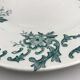 6 old flat plates in iron earth Anémones St Amand