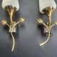 Pair of antique Art Deco wall sconces
