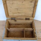 Old wooden toolbox
