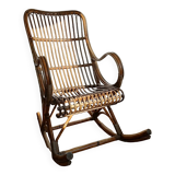 Rattan rocking chair