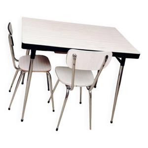 Ensemble table formica