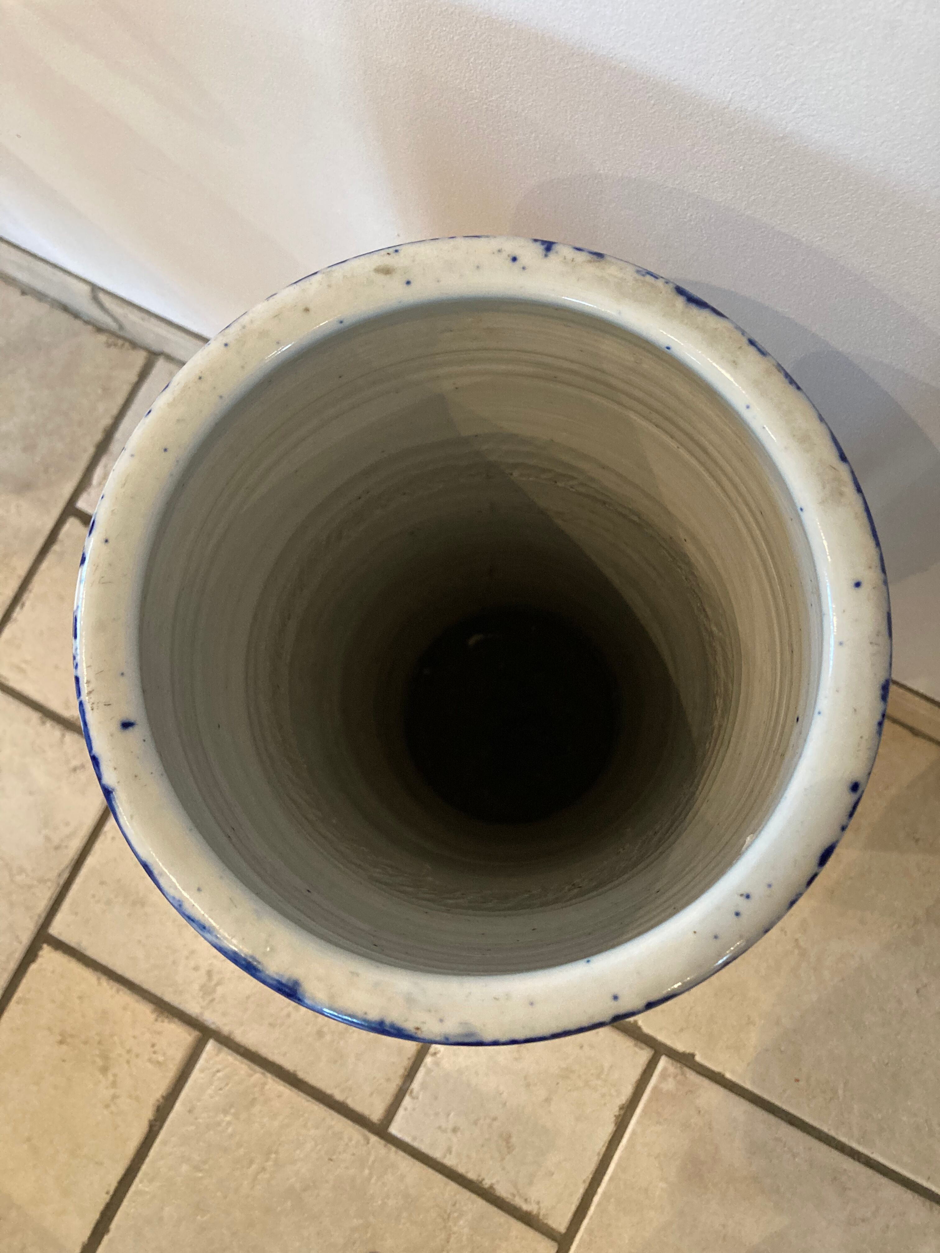 Chinese ceramic umbrella holder