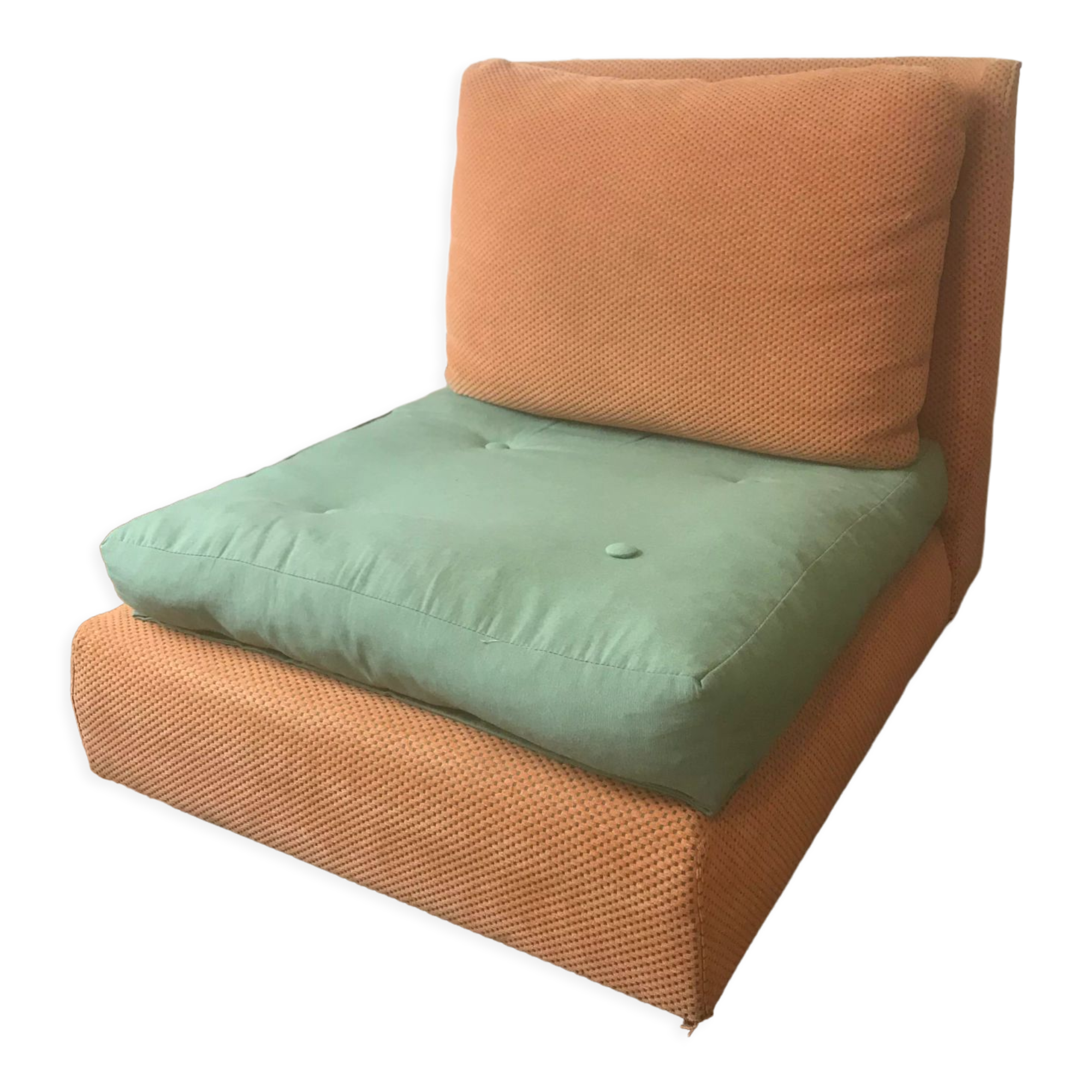 Vintage armchair driver 1970