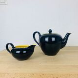 Teapot and milk jug Biarritz by Villeroy & Boch vintage ceramics