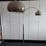 Dijkstra floor lamp chrome and plastic