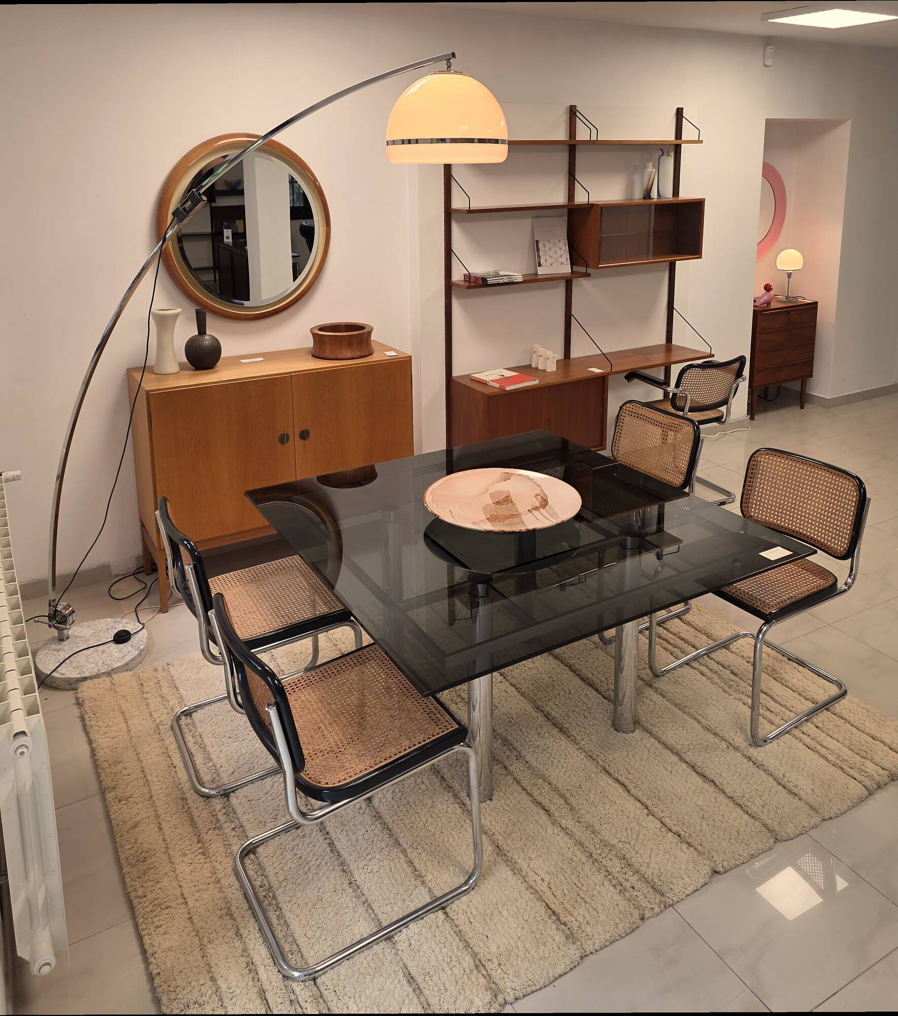 Andre Dining Table by Tobia Scarpa for Knoll, Italy 1970s