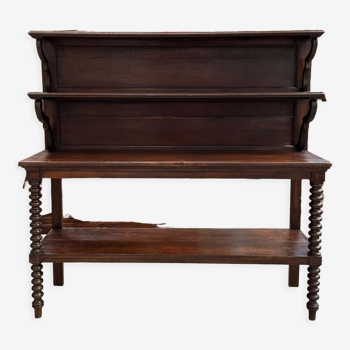 Late nineteenth century oak shop furniture