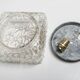 Square ceiling or wall light 1970 space age