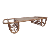 Table basse rotin