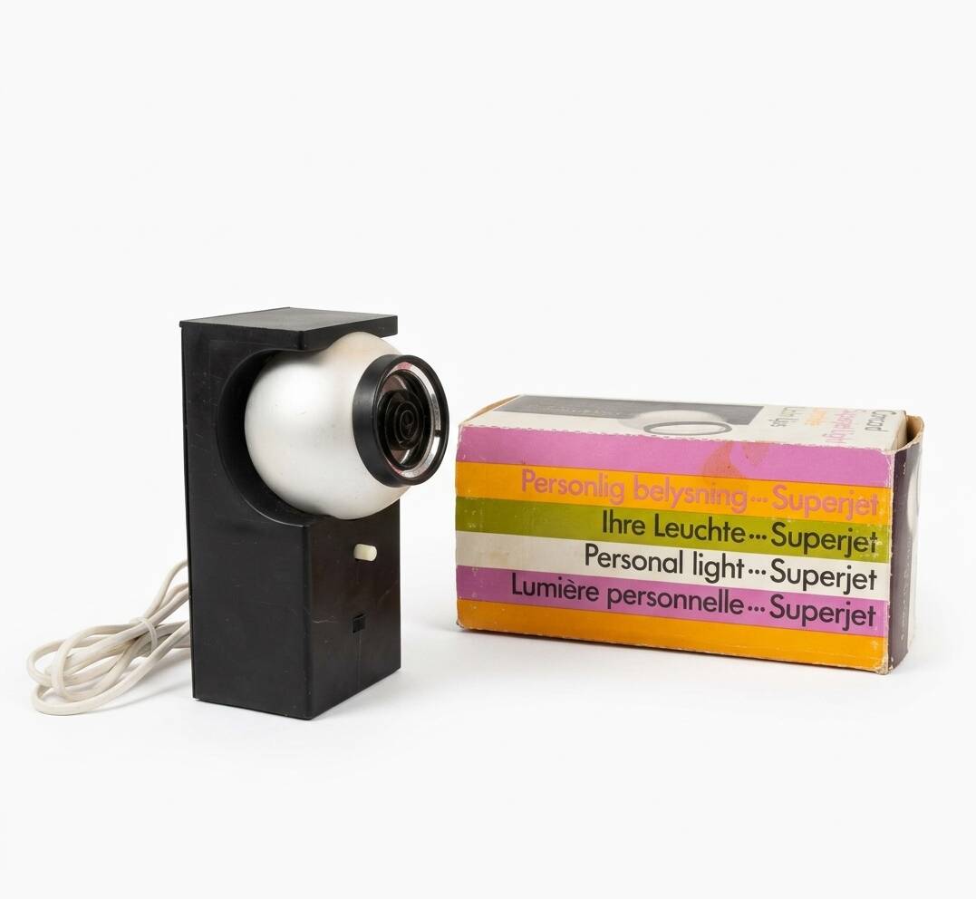 Superjet spotlight by Robert Heritage for Concord Lighting International.