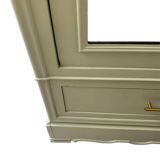 Old wooden bonnet cupboard