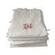 Set of 6 towels cotton i honeycomb fringes 1930 50