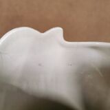 Pair of Vases + Planter Art Nouveau Barbotine / Faience