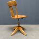 Beechwood Sedus desk chair from the 1950s.