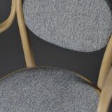 Ensemble de 4 chaises Gemla en hêtre, Suède 1970